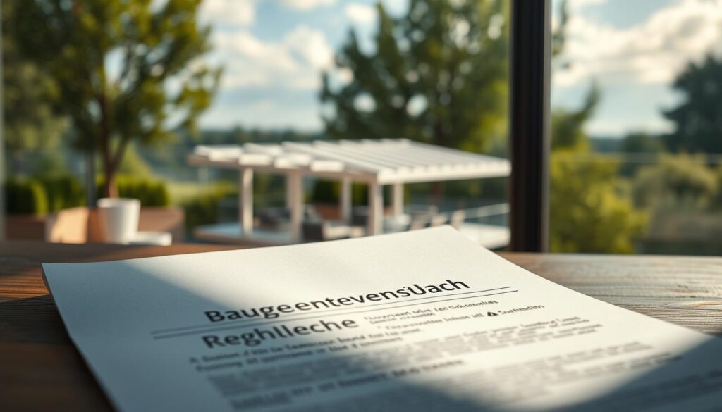 Baugenehmigung Terrassendach Rechtliche Grundlagen