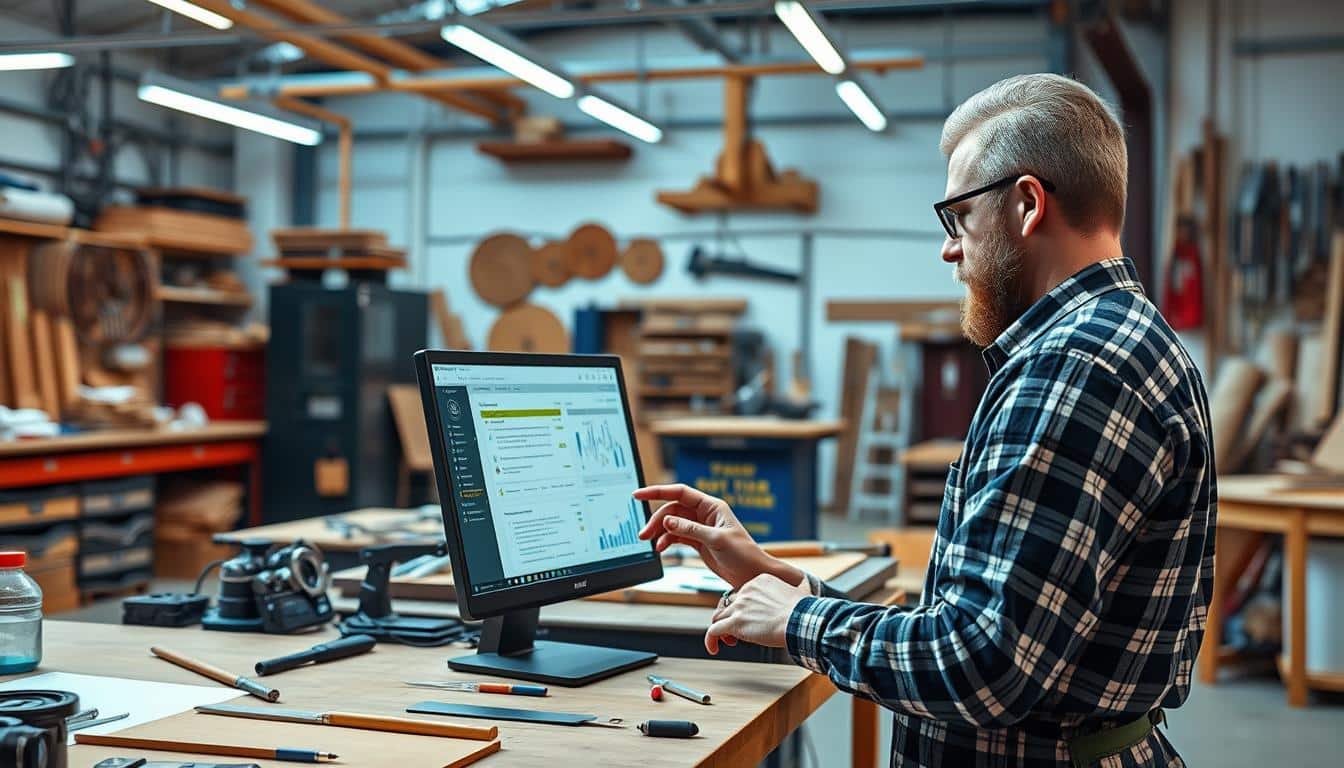 Digitale Handwerk Software Arbeitsplatz