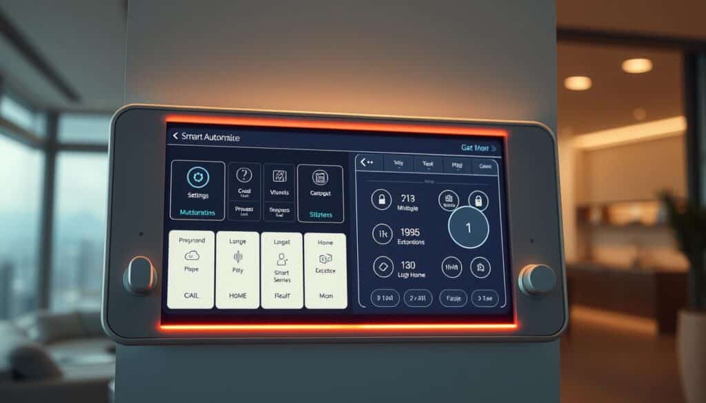 digitale Gebäudetechnik Smart Home System